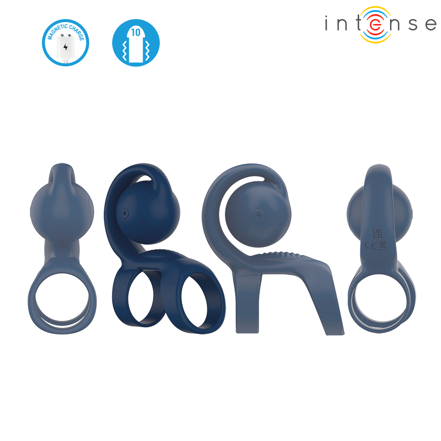 INTENSE - ANELLO FALLICO TYSON CON PALLA VIBRANTE Ø 3,2 CM - immagine 5