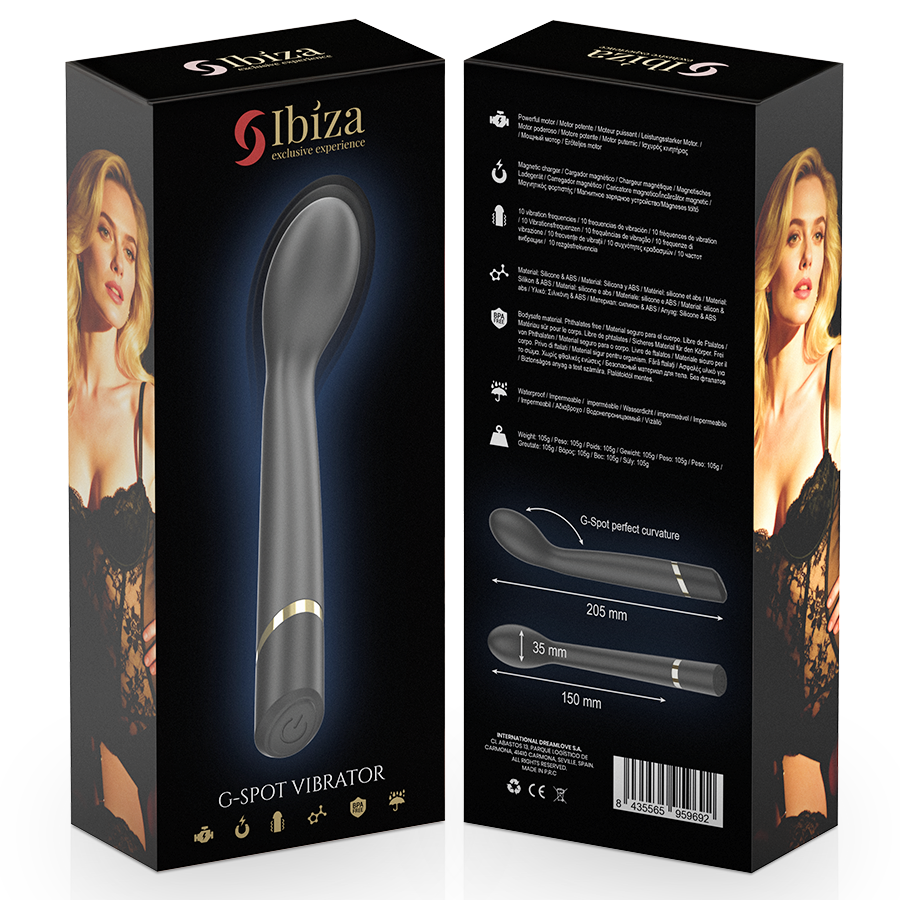 IBIZA - VIBRATORE PUNTO G 10 VIBRAZIONI RICARICABILE - immagine 3