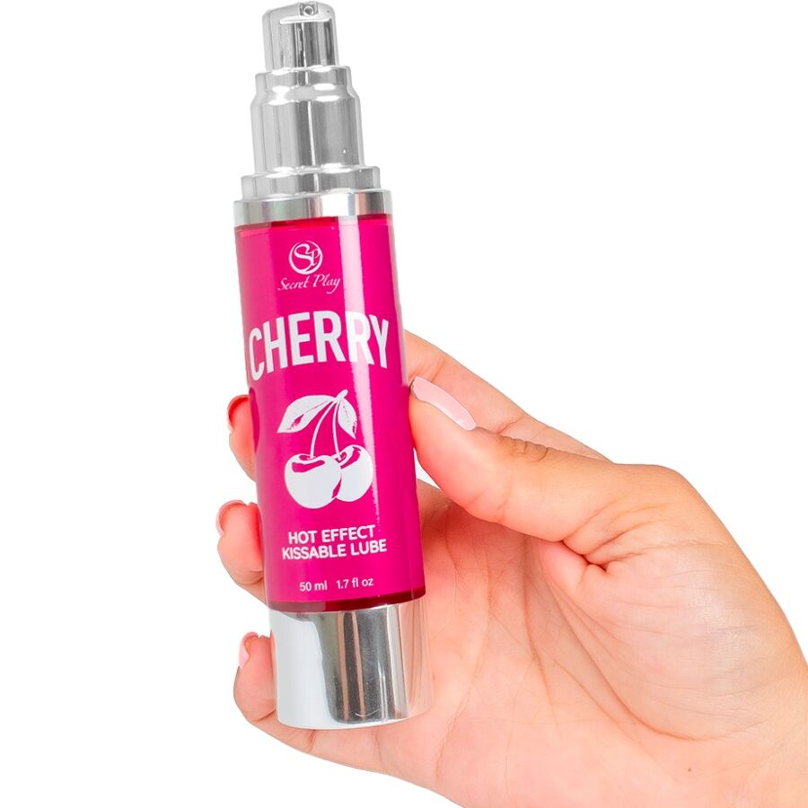 SECRETPLAY - LUBRICANTE EFECTO CALOR CEREZA 50 ML - immagine 2