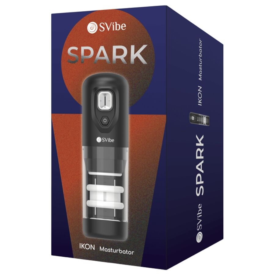 SNAIL VIBE - MASTURBATORE IKON SPARK A SPINTA E ROTAZIONE - immagine 4