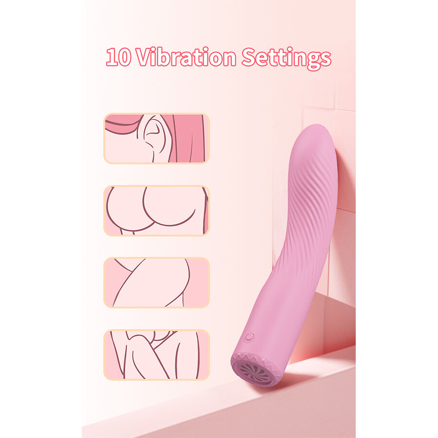 PRETTY LOVE - KISELL VIBRATORE ROSA PER PUNTO G - immagine 10