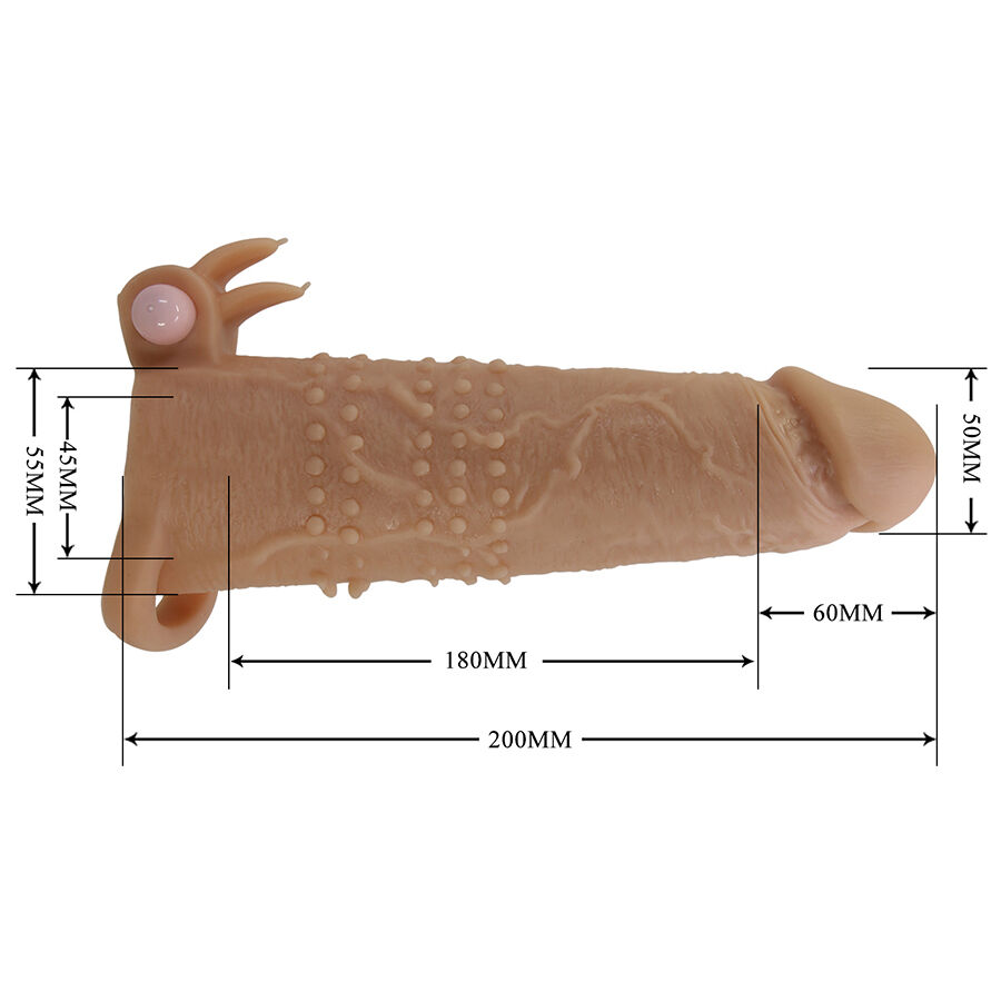PRETTY LOVE - QUILLON GUAINA PER PENE CON STIMOLATORE CLITORIDEO E VIBRAZIONE - immagine 7