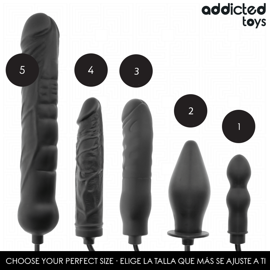ADDICTED TOYS - PLUG ANAL INFLABLE MODELO 2 - immagine 2