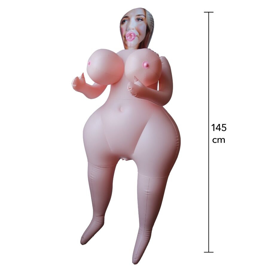 HIDDEN DESIRE - HEAVY HEATHER BAMBOLA GONFIABILE 145 CM - immagine 3