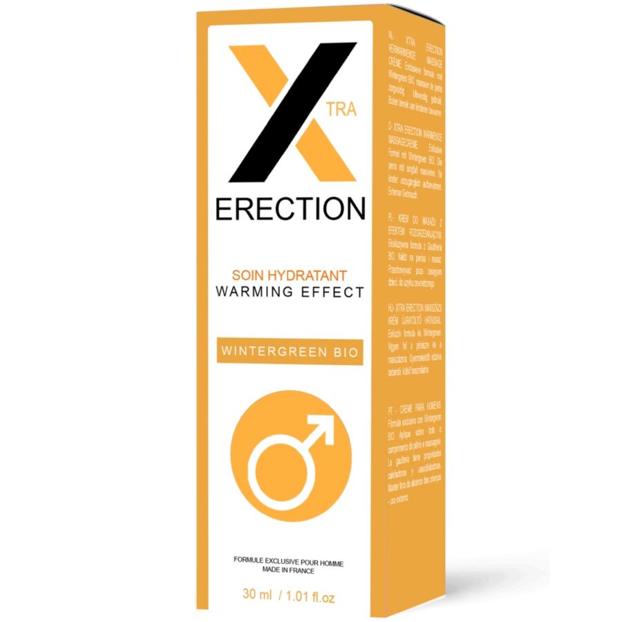 RUF - X ERECTION CREMA EREZIONE EFFETTO CALORE 40 ML - immagine 3