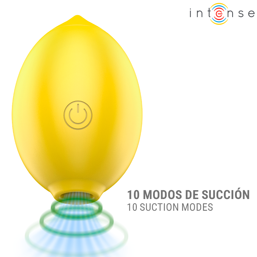 INTENSE - MONI STIMOLATORE CLITORIDE A SUZIONE LEMON - immagine 2