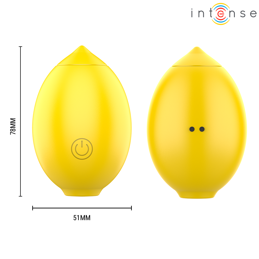 INTENSE - MONI STIMOLATORE CLITORIDE A SUZIONE LEMON - immagine 3