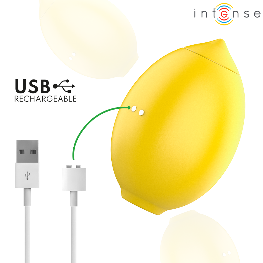 INTENSE - MONI STIMOLATORE CLITORIDE A SUZIONE LEMON - immagine 5
