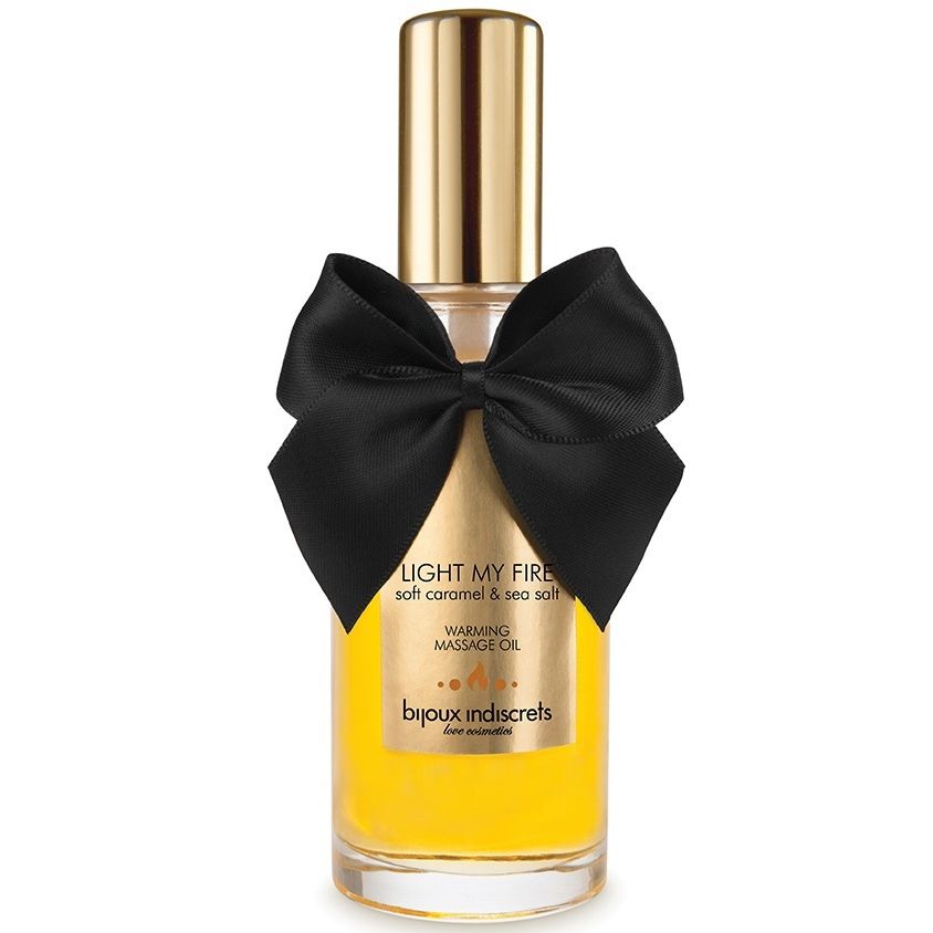 BIJOUX - OLIO DA MASSAGGIO EFFETTO CALDO AROMA CARAMELLO - immagine 3