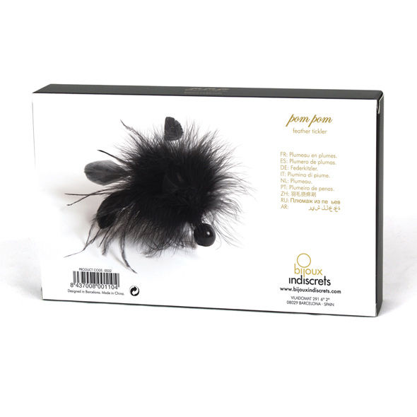 BIJOUX - POM POM PLUMERO DE PLUMAS - immagine 4