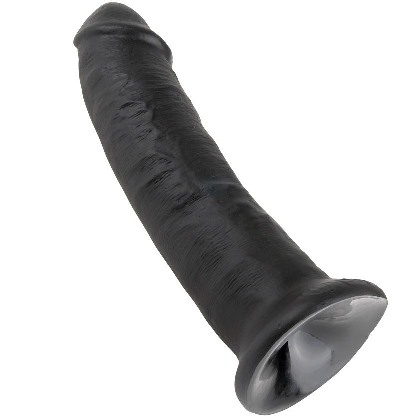 KING COCK - 9 DILDO NERO 22.9 CM - immagine 2