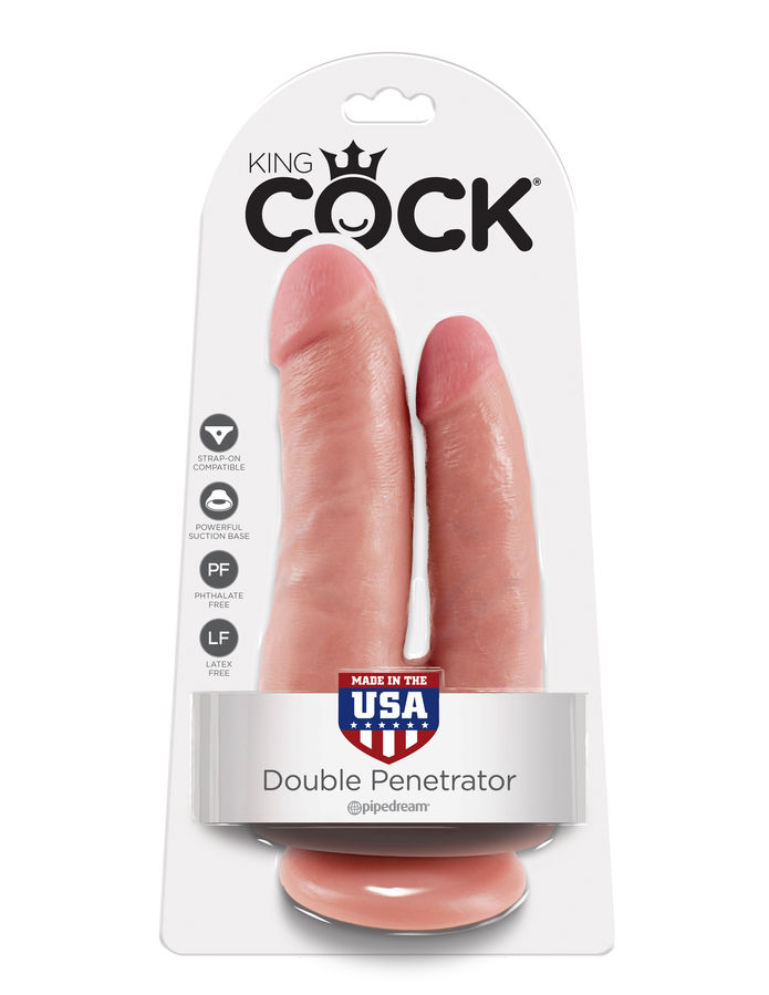 KING COCK - DOPPIO PENETRATORE CARNE - immagine 5