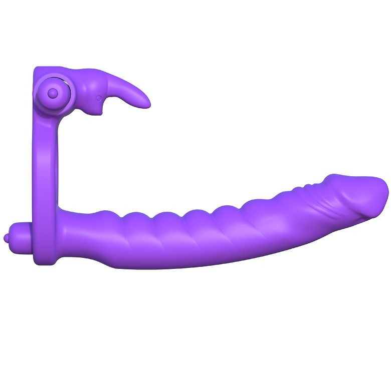 FANTASY C-RINGZ - SILICONE DOPPIO VIBRATORE CONIGLIO - immagine 6