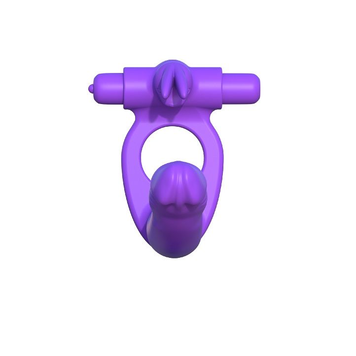 FANTASY C-RINGZ - SILICONE DOPPIO VIBRATORE CONIGLIO - immagine 4