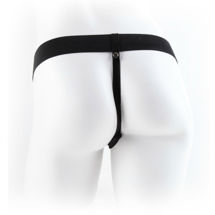 FETISH FANTASY SERIES - SERIES 7 HOLLOW STRAP-ON CON SFERE 17.8CM CARNE - immagine 3