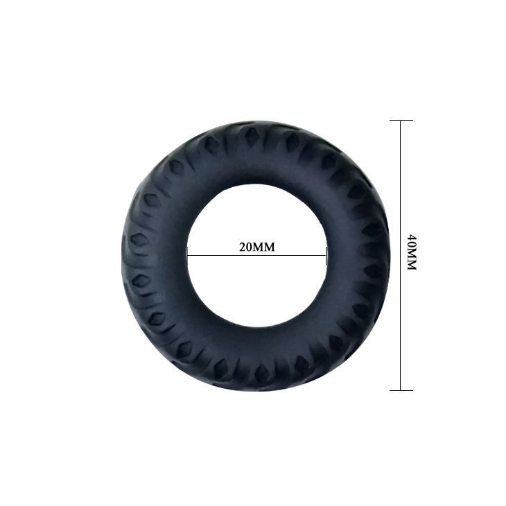 BAILE - TITAN COCKRING BLACK GREEN 2 CM - immagine 4