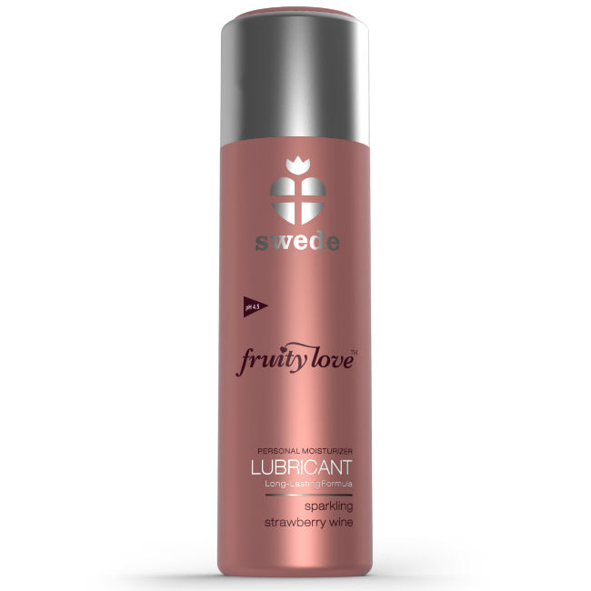 SWEDE - FRUITY LOVE LUBRICANTE FRESAS CON CHAMPAGNE 50 ML - immagine 2