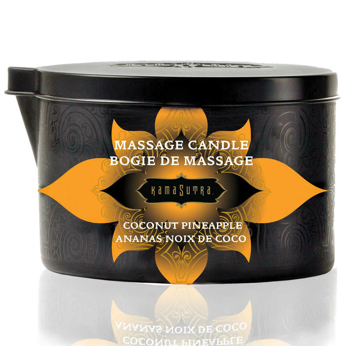 KAMASUTRA - CANDELA DA MASSAGGIO COCCO E ANANAS 170GR - immagine 2