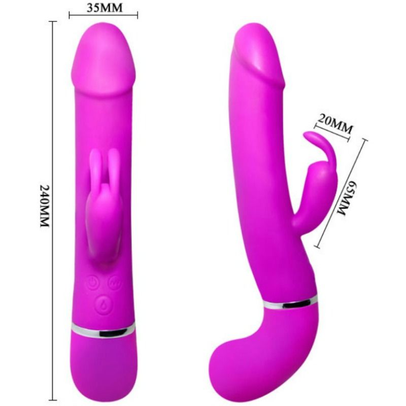 PRETTY LOVE - VIBRATORE HENRY 12 MODALIT DI VIBRAZIONE E FUNZIONE SQUIRT - immagine 5