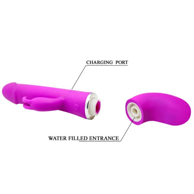 PRETTY LOVE - VIBRATORE HENRY 12 MODALIT DI VIBRAZIONE E FUNZIONE SQUIRT - immagine 7