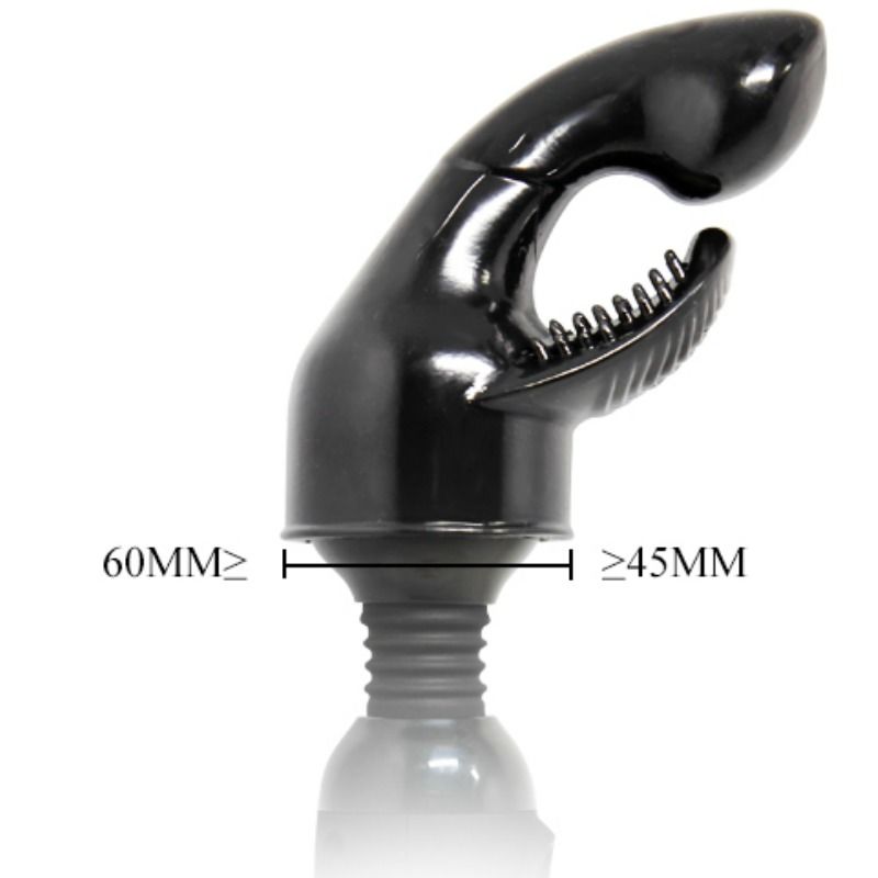 BAILE - POWER HEAD CABEZAL INTERCAMBIALE PARA MASAJEADOR ESTIMULACION PUNTO G Y CLITORIS - immagine 5