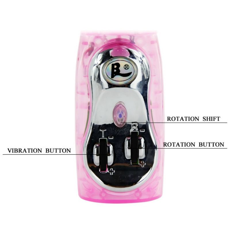 BAILE - VIBRATORECON ROTAZIONE RABBIT MULTIVE VELOCIT E MULTIROTAZIONE - immagine 6