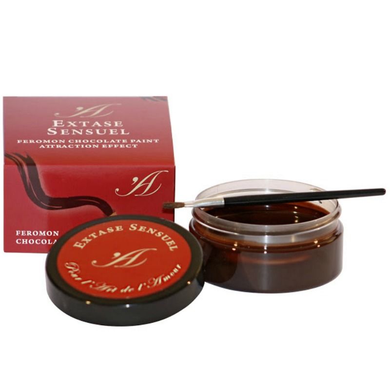 EXTASE SENSUAL - PINTURA CORPORAL DE CHOCOLATE EFECTO ATRACCION 50 ML - immagine 5