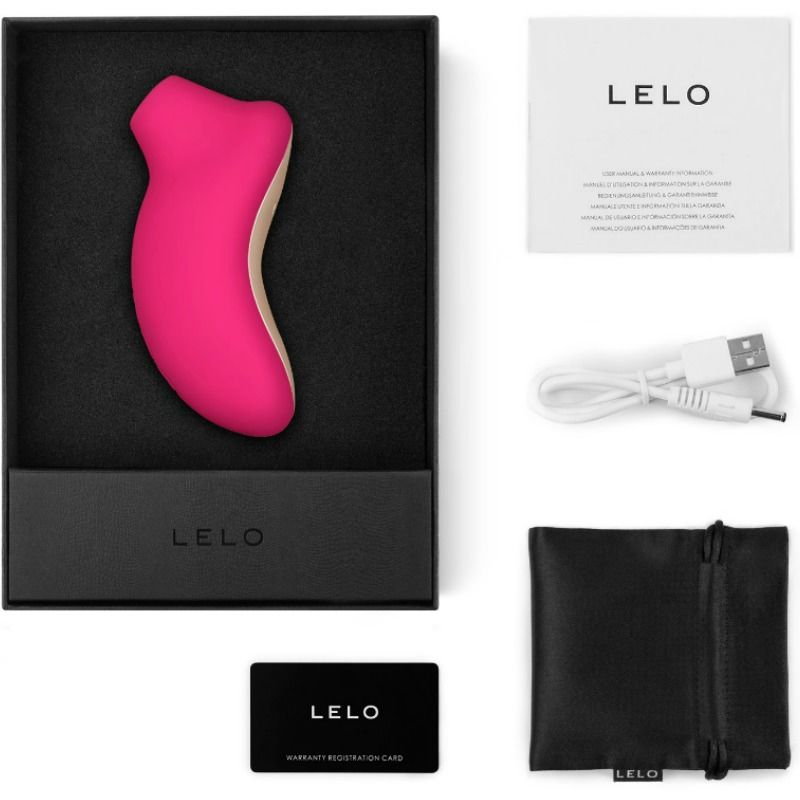 LELO - STIMOLATORE CLITORIDE SONA COLORE CILIEGIA - immagine 4