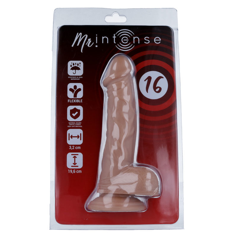 MR INTENSE - 16 PENE REALISTICO 19.6 CM -O- 3.2 CM - immagine 4