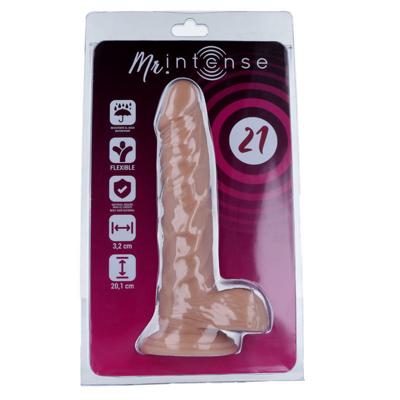 MR INTENSE - 21 PENE REALISTICO 20.1 CM -O- 3.2 CM - immagine 3