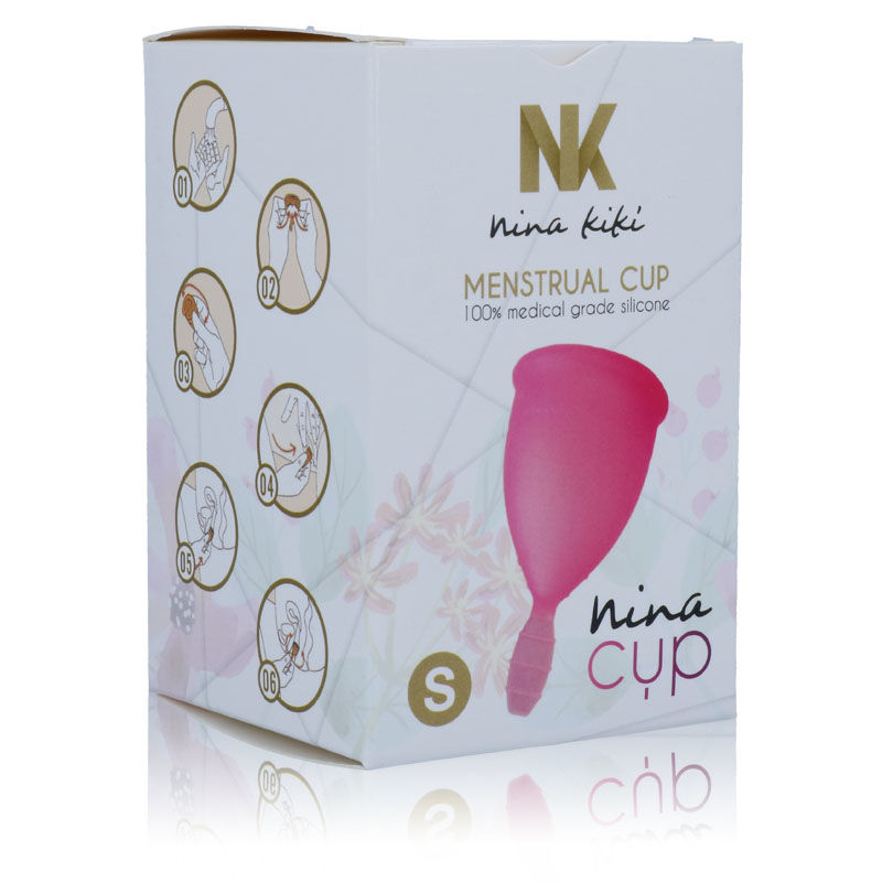 NINA KIKÍ - COPPA MESTRUALE ROSA - TAGLIA S - immagine 4