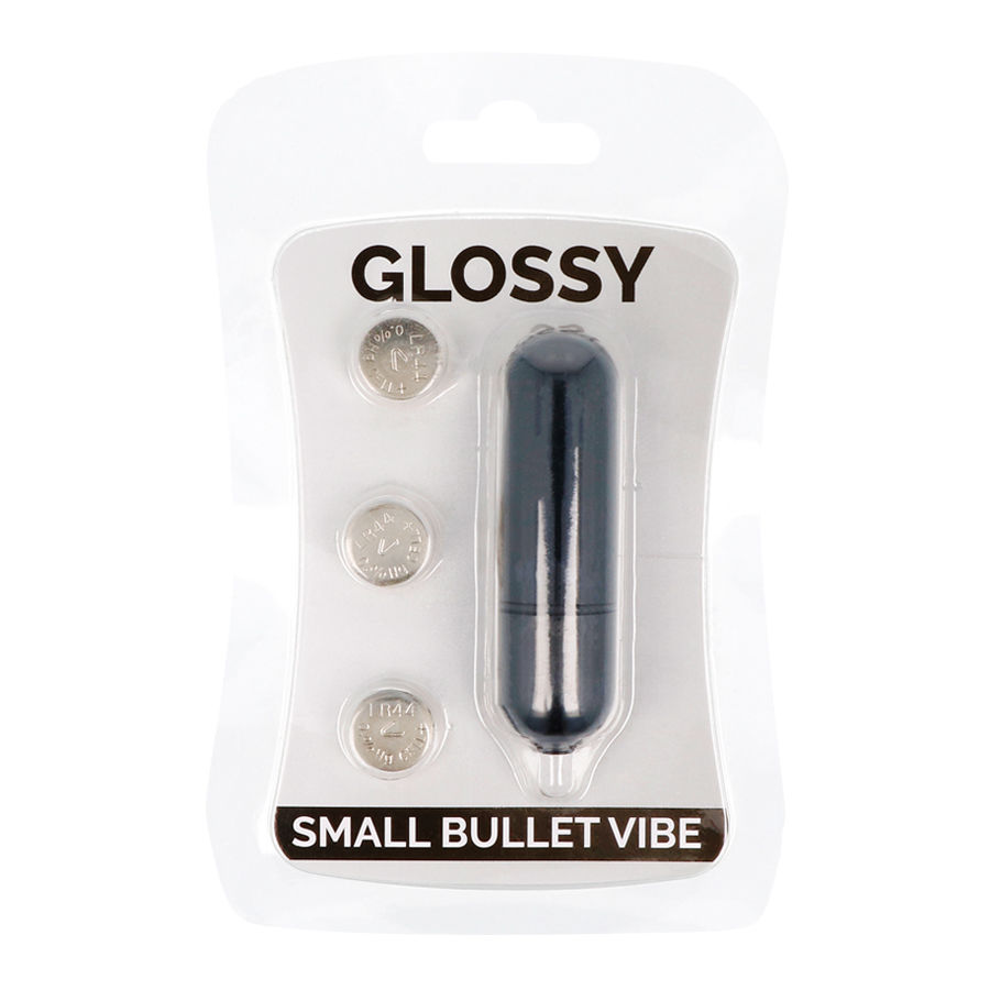 GLOSSY - SMALL BALA VIBRADORA NEGRO - immagine 2
