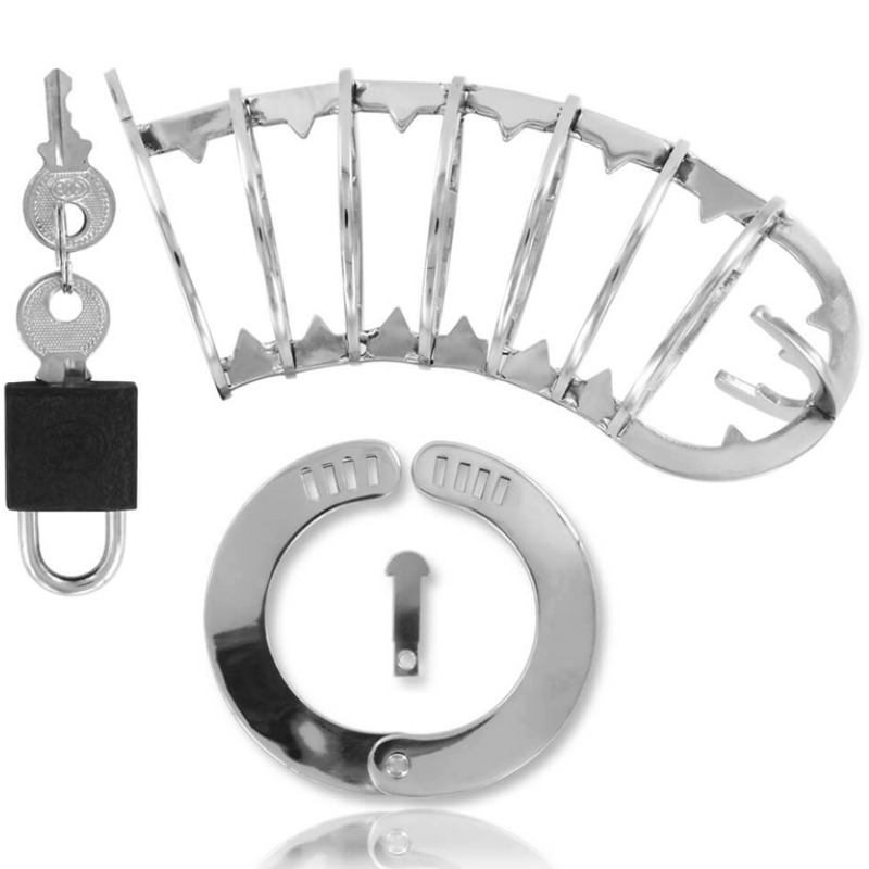 METAL HARD - GABBIA PER PENE METALLICA CON CHIUSURA DI SICUREZZA 14 CM - immagine 2
