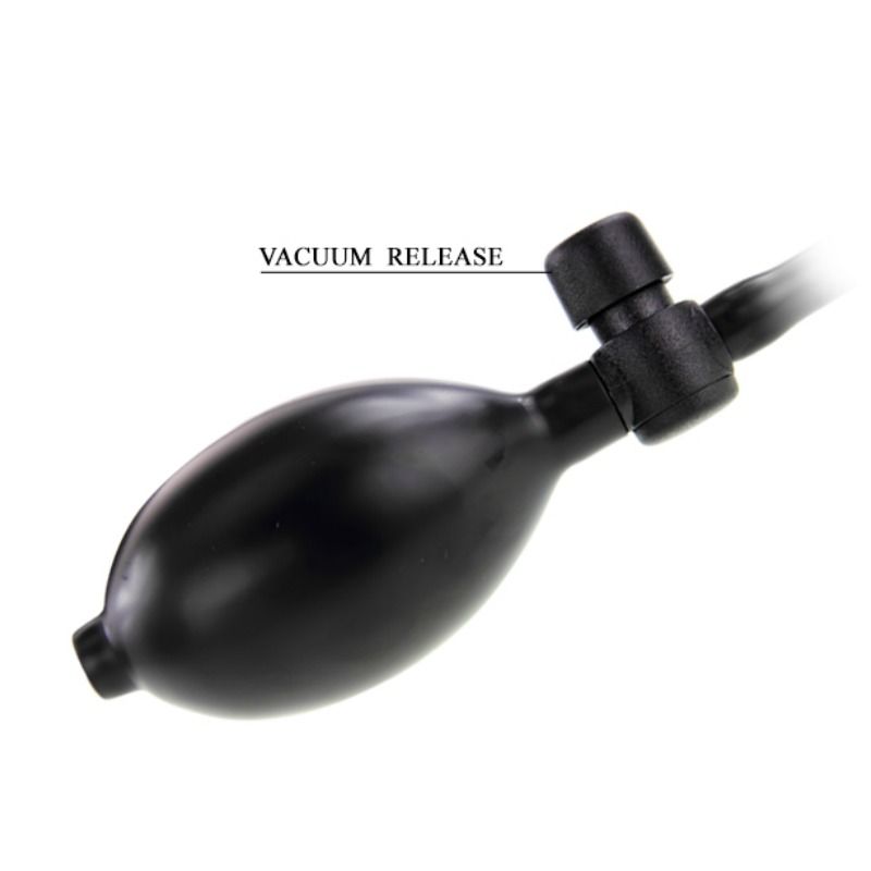 BAILE - DILDO VIBRANTE E GONFIABILE REALISTICO 18.8 CM - immagine 5