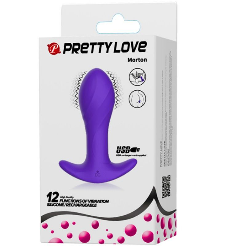 PRETTY LOVE - VIBRATORE ANALE LILLA - immagine 4