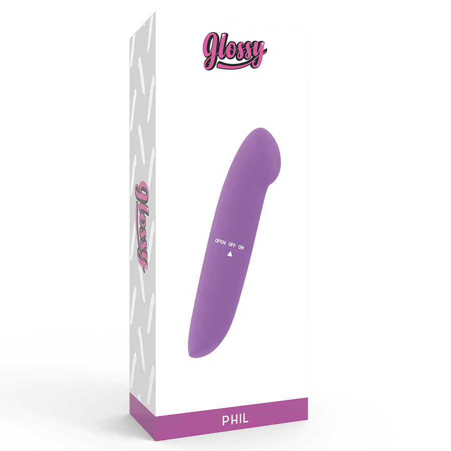 GLOSSY - VIBRATORE PHIL VIOLA - immagine 3