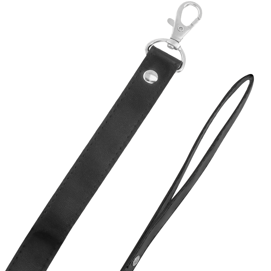 DARKNESS - COLLANA POSTURA CON CATENA IN PELLE - immagine 4