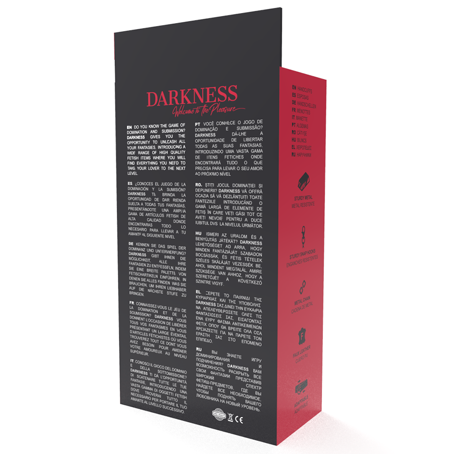 DARKNESS - MANETTE CON TESCHI E OSSA NERE CON SPUNTE - immagine 3
