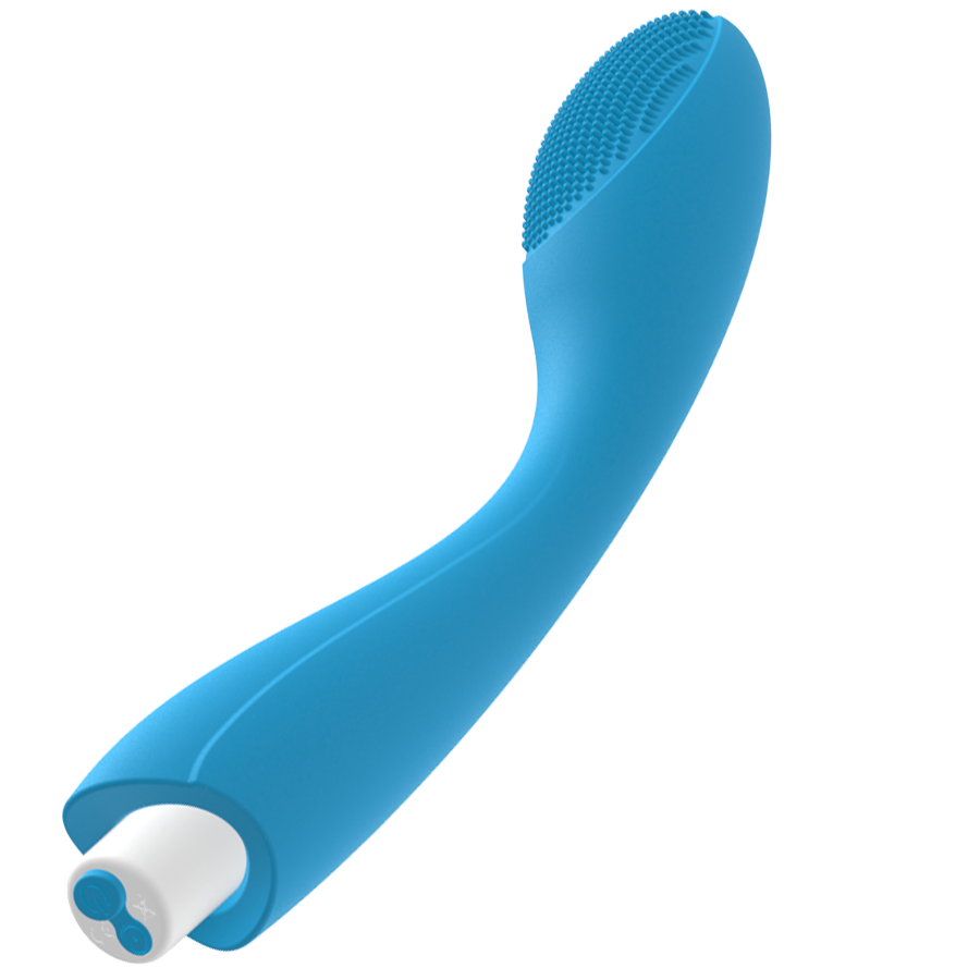 G-SPOT - VIBRATORE GYLBERT BLU TURCHESE - immagine 4