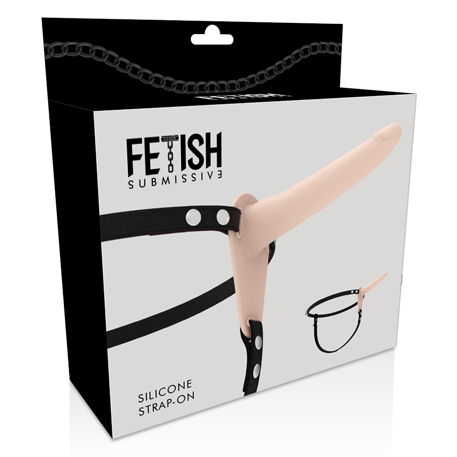 FETISH SUBMISSIVE HARNESS - SILICONE FLESH 15 CM - immagine 3