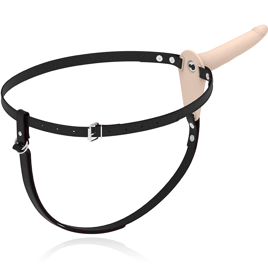 FETISH SUBMISSIVE HARNESS - VIBRATORE IN SILICONE CARNE 15 CM - immagine 3