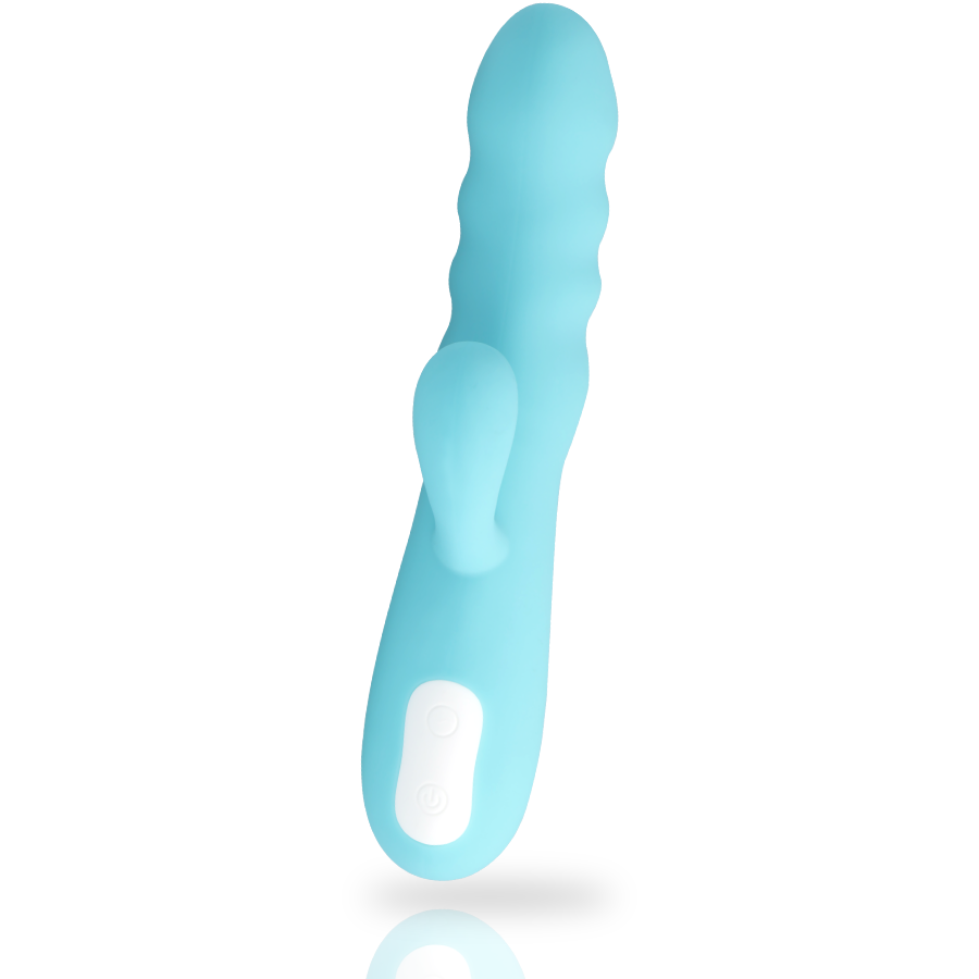MIA - VIBRATORE ROTANTE EIFFEL BLU TURCHESE - immagine 5