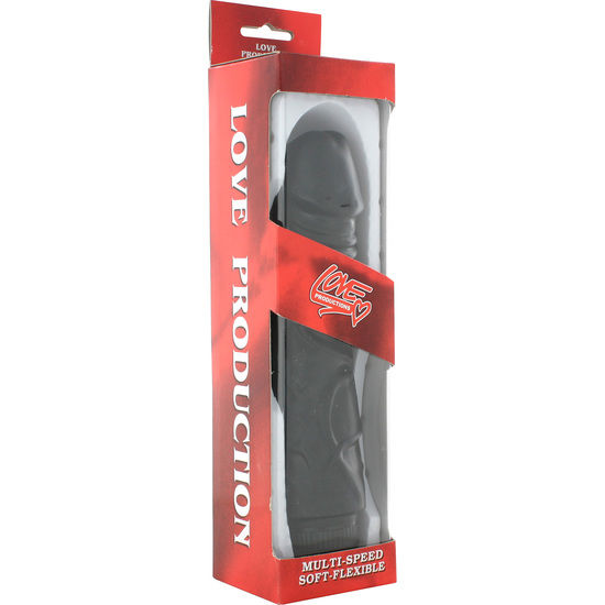 SEVEN CREATIONS - PIACERI PERFETTI VIBRATORE NERO 22 CM - immagine 2