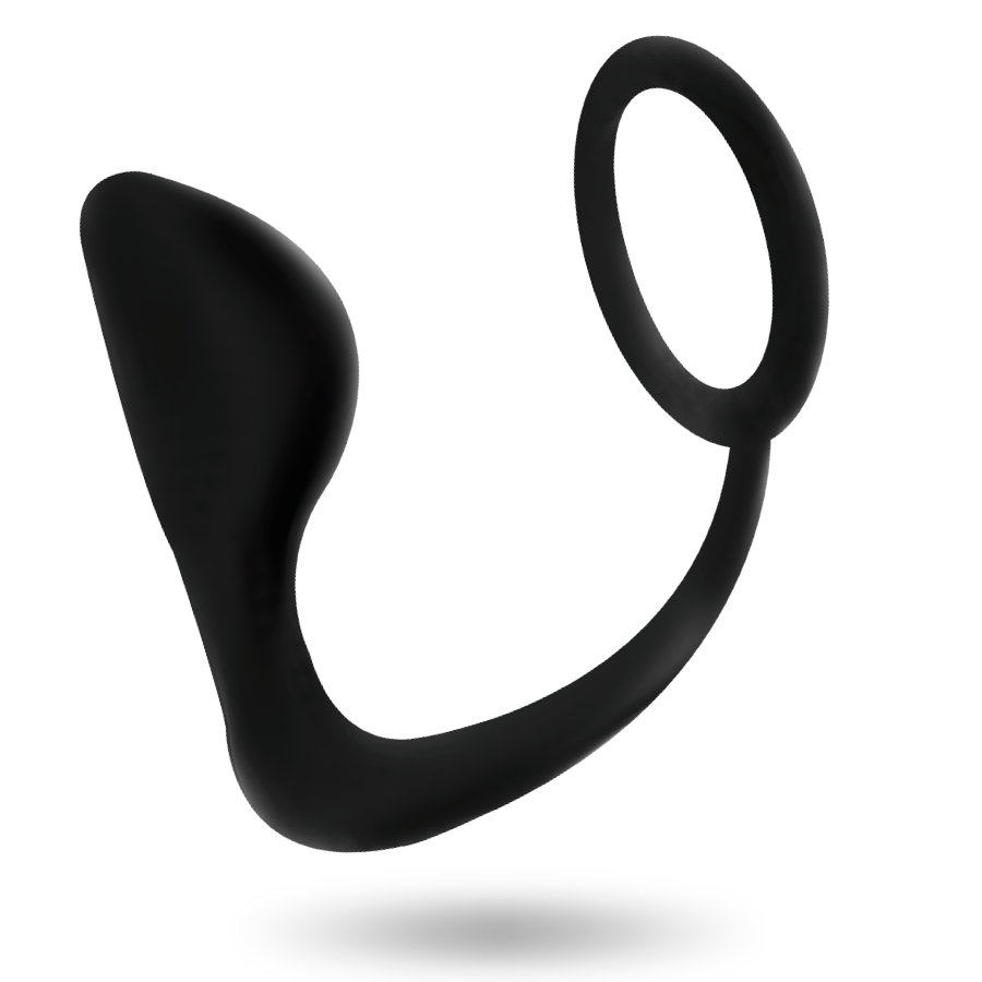 ADDICTED TOYS - PLUG ANAL CON ANILLO PENE NEGRO - immagine 2