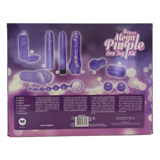 TOYJOY - SOLO PER TE MEGA KIT GIOCATTOLI SESSUALI VIOLA - immagine 2