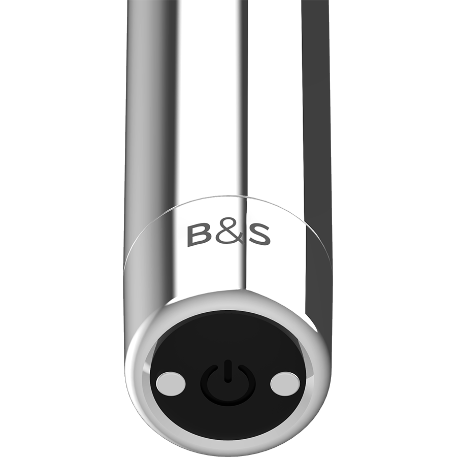 BLACK&SILVER - KAILAN 2 PROIETTILE MAGNETICO VIBRANTE ARGENTO - immagine 3