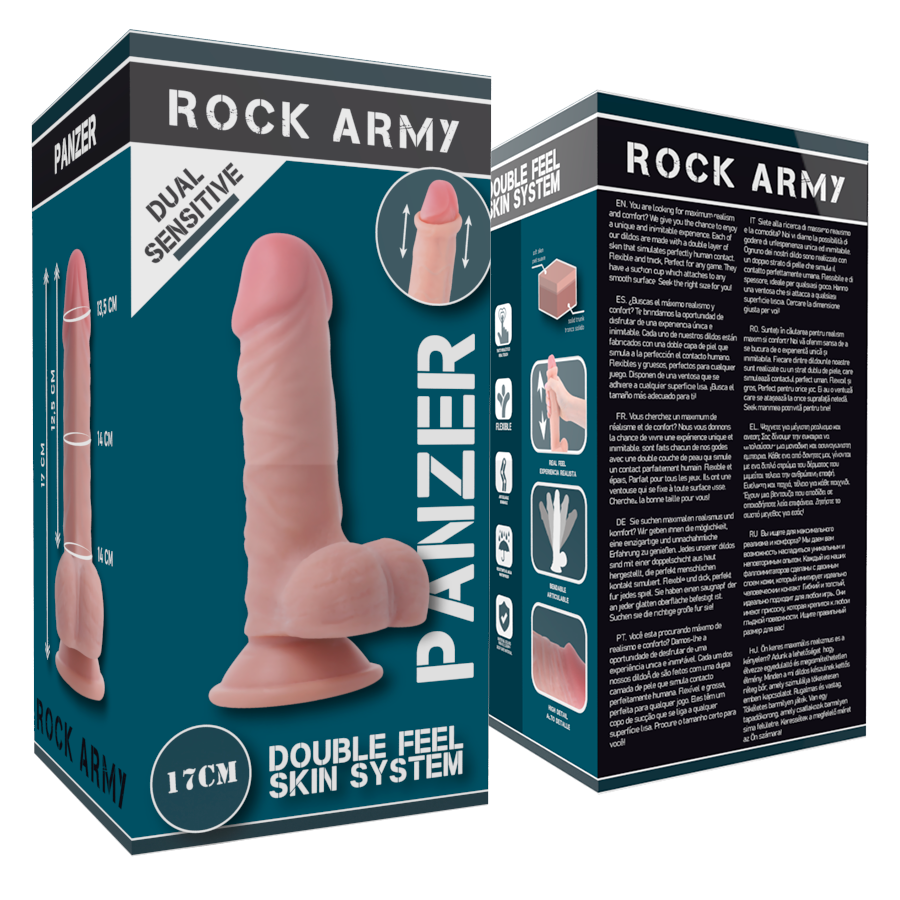 ROCKARMY - PANZER DUAL DENSITY 17 CM -O- 4.46 CM - immagine 8