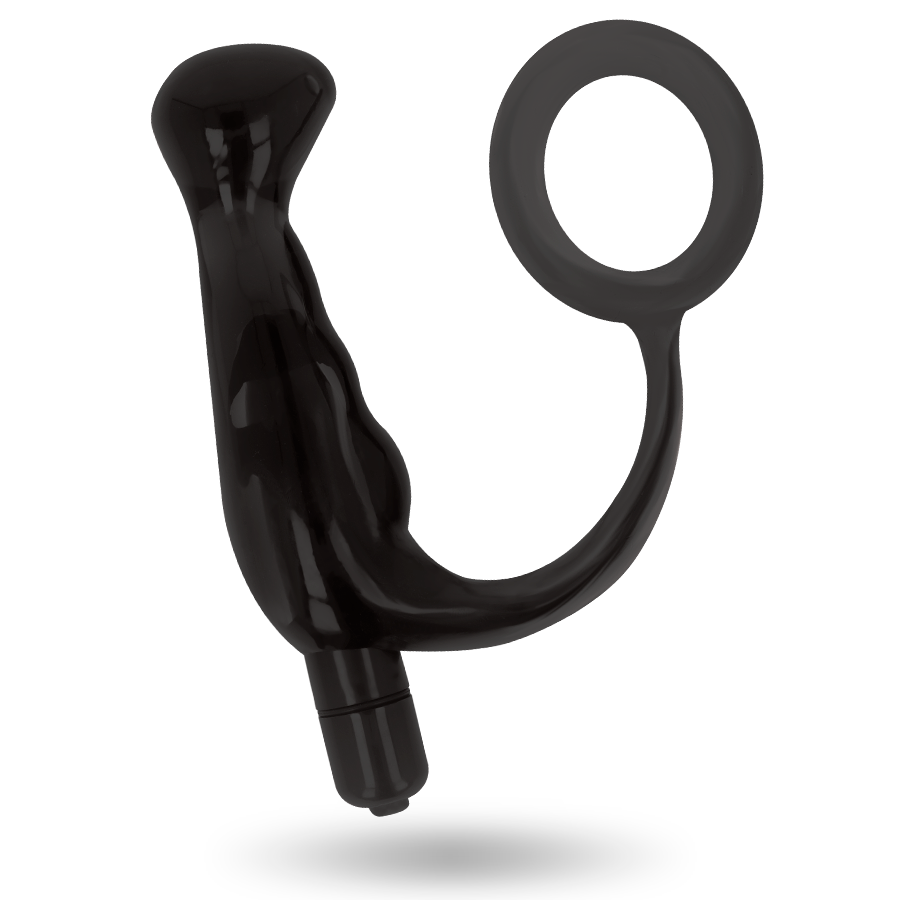 ADDICTED TOYS - VIBRATORE PROST TICO NERO 10 CM - immagine 3