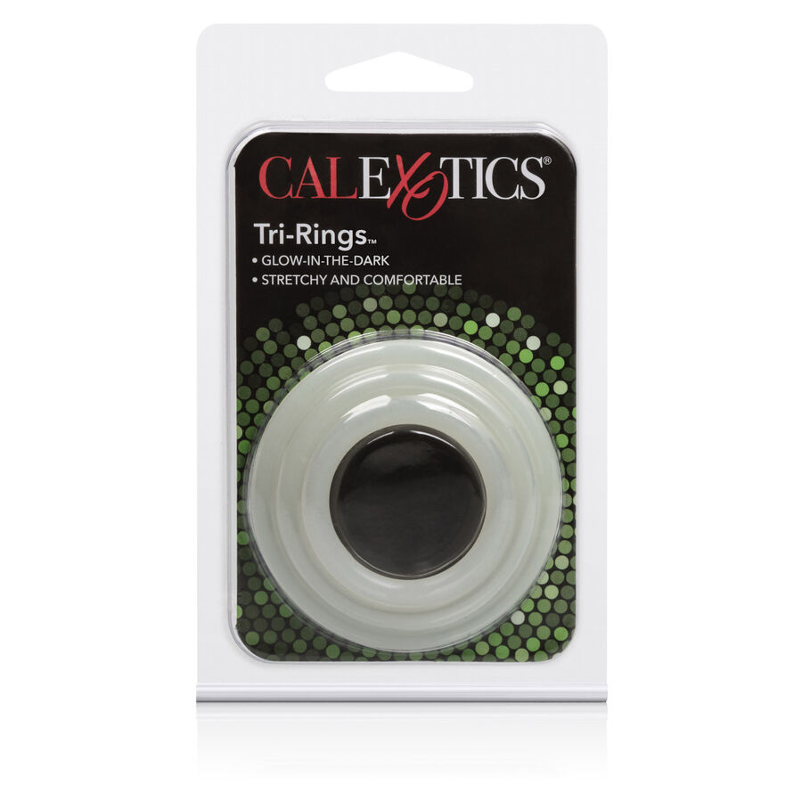 CALEXOTICS - SET TRES ANILLAS BRILLO EN LA OSCURIDAD - immagine 2