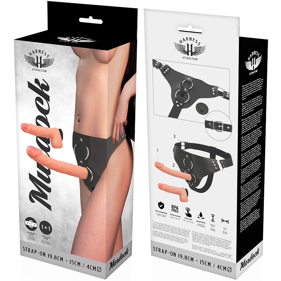 HARNESS ATTRACTION - RNES MURDOCK 19.8 + 15 CM -O- 4 CM - immagine 6